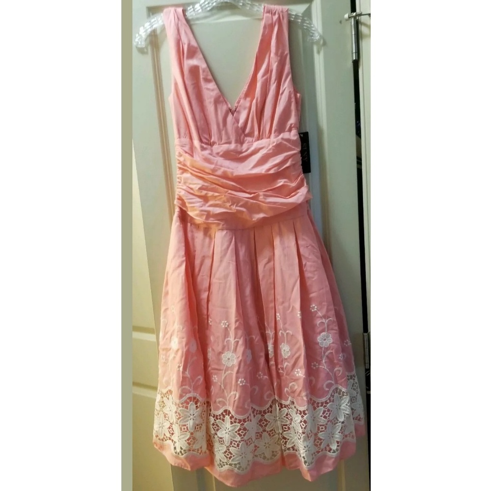 SLNY pink Dress Size 6
